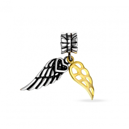 Charmuri din Argint - Charm din Argint 925 Angel Wings 3.27gr