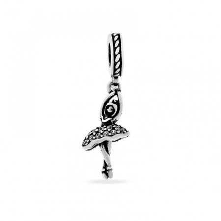 Charmuri din Argint - Charm din Argint 925 Balerina