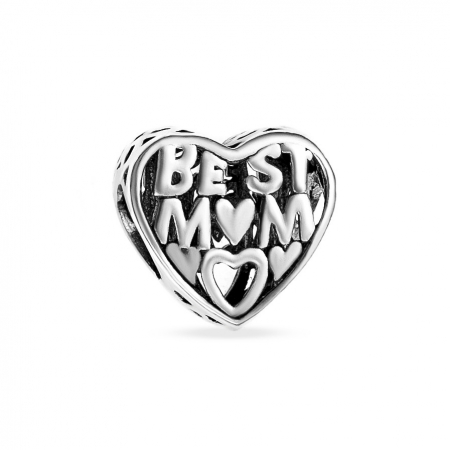 Charmuri din Argint - Charm din Argint 925 Best Mom 1.18g