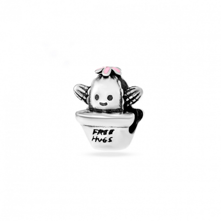 Charmuri din Argint - Charm din Argint 925 Free Hugs 3.17g
