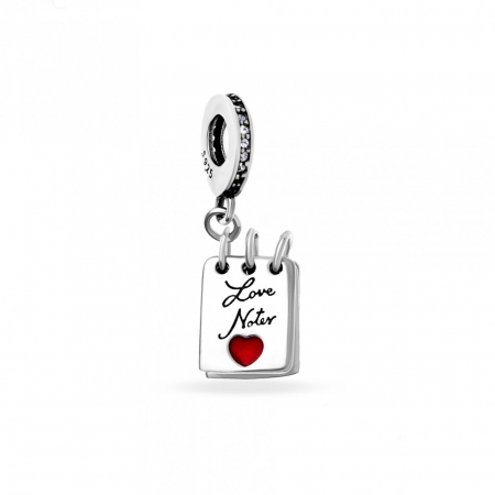Charmuri din Argint - Charm din Argint 925 "I Love You" – Bijuterie Elegantă și Plină de Semnificație pentru Brățări
