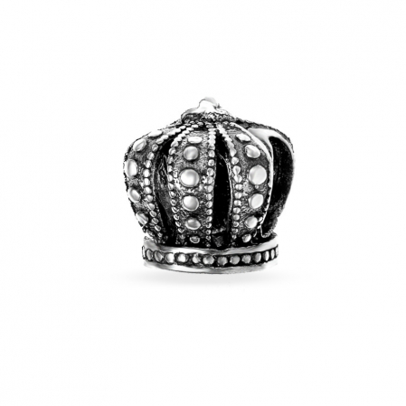 Charmuri din Argint - Charm din Argint 925 Royal Crown 1.4gr