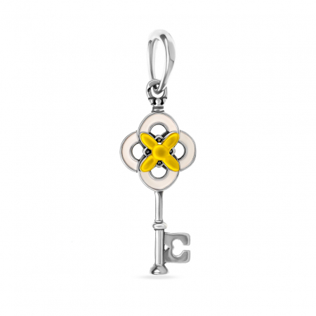Charmuri din Argint - Charm din Argint 925 Secret Key – Eleganță, Mister și Calitate pentru Brățări Unice