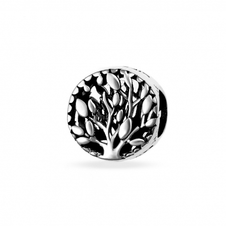 Charmuri din Argint - Charm din Argint 925 Tree of Life – Eleganță si Simbolism pentru Colecția Ta de Bijuterii