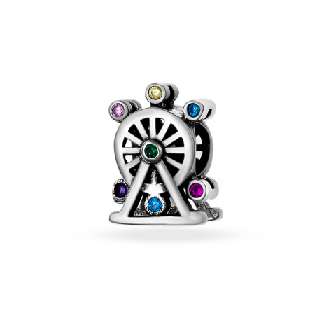 Charmuri din Argint - Charm din Argint 925 Windmill Color 2.14gr