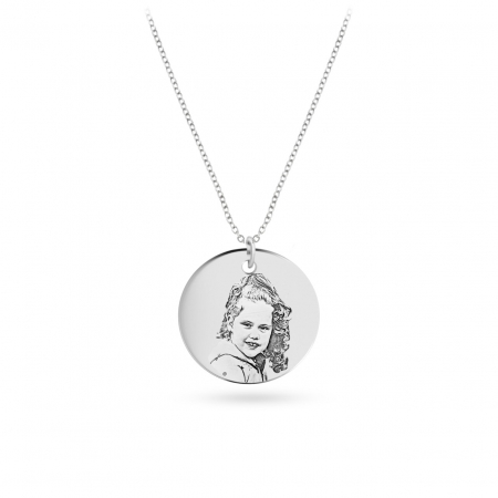 Bijuterii aur, argint, diamante, inox - Colier argint 925 personalizat - Bijuterie unică
