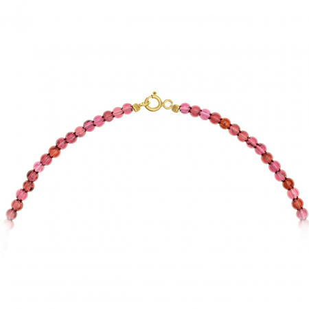 Colier din Aur 14K cu Perle de Cultură și Granat Natural – Eleganță și Raffinament pentru Orice Ocazie [1]