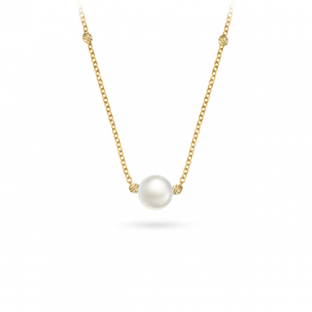 Coliere din AUR 14K - Colier Forever Pearl din Aur 14K cu Perla de Cultură – Eleganță și Rafinament pentru Orice Ocazie