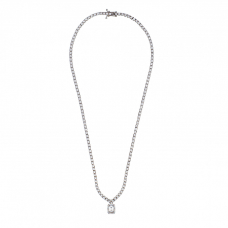 Colier Tennis din Argint 925 Brilliant Collection – Eleganță Clasică și Rafinament Modern [1]