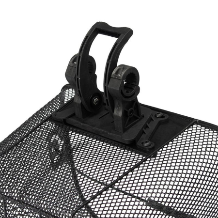 Coș metalic pentru bicicletă, montare rapidă CLICK, capacitate 6 kg, negru, compatibil cu 20-28" biciclete [4]