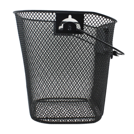 Coș metalic pentru bicicletă, montare rapidă CLICK, capacitate 6 kg, negru, compatibil cu 20-28" biciclete [7]