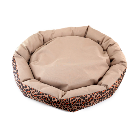 Cazare & Transport - Culcus din material impermeabil pentru caine pisica model Animal Print 77 cm – IoArtify.ro