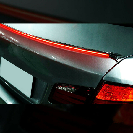 Eleron auto cu lampă stop frână LED, 12V, 120cm, flexibil, pentru autoturisme, iluminat suplimentar și semnalizare [4]