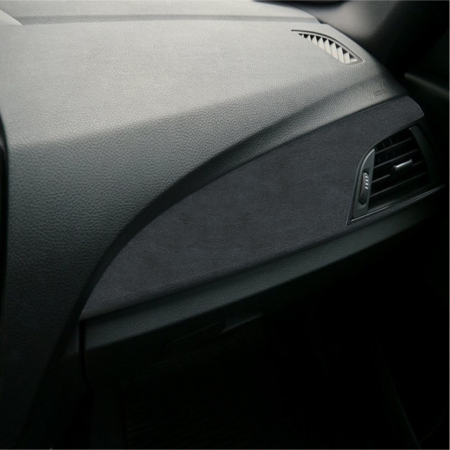 Folii deco / trimuri - Folie Auto Colantare Trimuri Model Piele Neagra 100 x 45 cm - IoArtify.ro