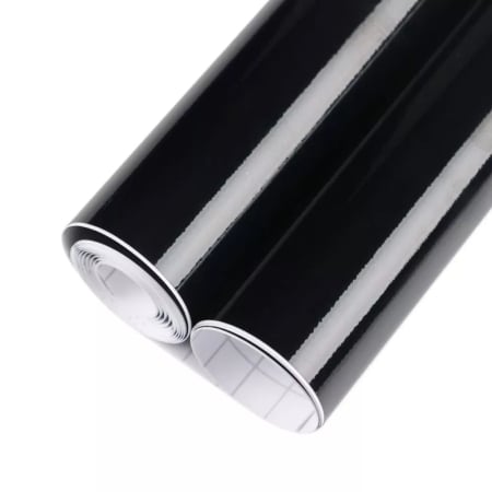 Folie auto pentru colantare integrala Termoplastica cu tehnologie BUBBLE FREE culoare Negru finisaj Lucios dimensiune 3 0m x 1 52m – IoArtify ro [1]