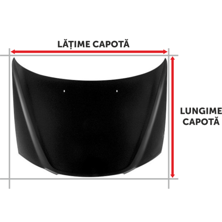 Folie Capota Auto "Hood Art" Rezistentă la Exterior, 150x110cm – Decorare și Protecție Durabilă [5]