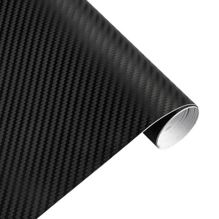 Folie Colantare Auto Carbon 3D Negru, 3,0m x 1,52m – Design Modern și Durabil pentru Mașina Ta [1]