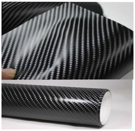 Folie colantare auto Carbon 5D Lacuit Negru dimensiuni 3 metri pe 1,52 metri – IoArtify.ro [1]