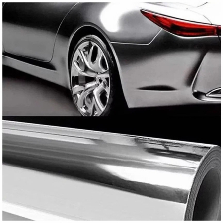 Folie colantare auto Crom 1 metru pe 1 virgula 52 metri – IoArtify.ro [1]