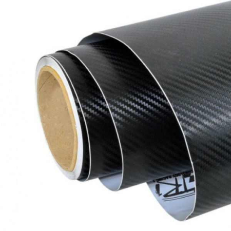 Folie Colantare pentru Auto sau Moto Model Fibra Cardon 3D Latime 1.27 m Rezistenta UV Negru – IoArtify.ro [1]