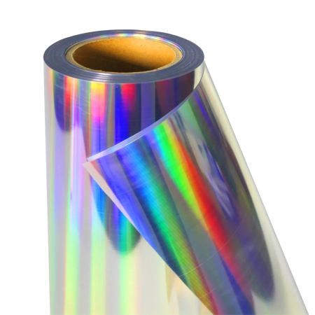 Folii Colantare - Folie Holografică Autoadezivă 200g/mp, Printabilă, 3m x 60cm – Colantare Auto, Stickere și Decorări Luminoase