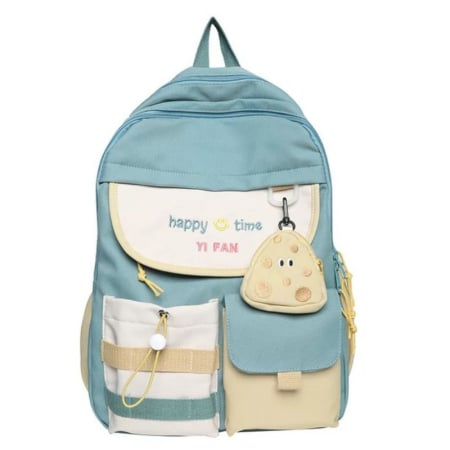 Papetărie - Ghiozdan pentru copii impermeabil 20 litri 30 x 11 x 42 cm Verde – IoArtify.ro