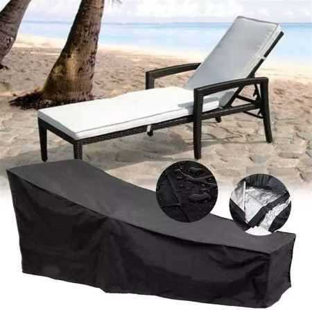 CASĂ, GRĂDINĂ & DIY - Husa impermeabila pentru sezlong gradina 200 x 70 cm rezistenta la apa - IoArtify.ro
