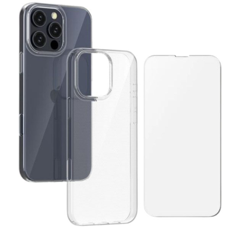 Hobby & Timp Liber - Husa si Folie Protectie pentru iPhone 16 Pro Silicon Transparenta Grosime 2 mm – IoArtify.ro