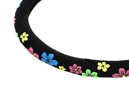 Husa volan model Floral SWC-13-M cu diametru 37-39 cm – IoArtify.ro [1]