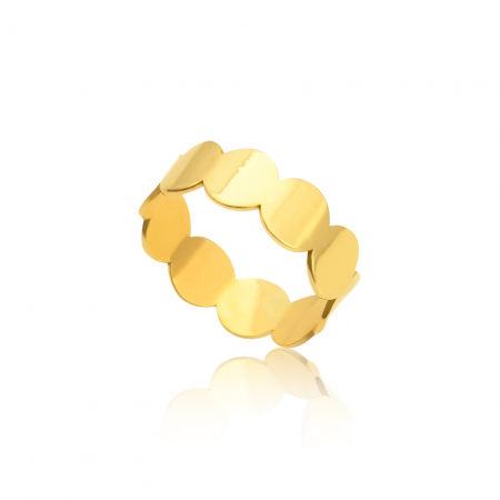 Inele Aur 14K Personalizate - Inel Nomad din aur 14k – Eleganță, Aventură și Personalizare pentru Femei Stilate