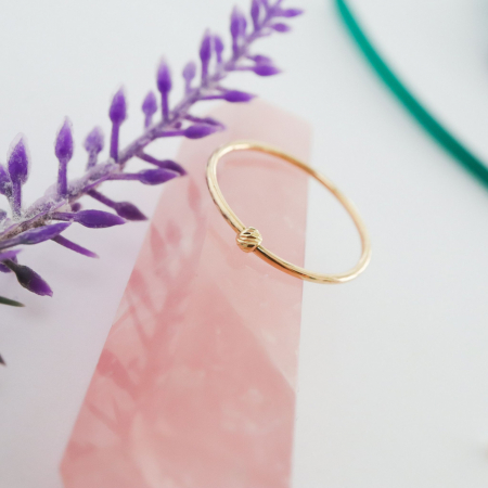 Inel The Only Wish din Aur 14k cu Bilă Striată 2.5mm – Eleganță și Rafinament pentru Orice Ocazie [3]