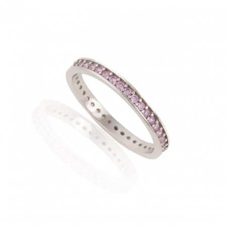 Inel Tennis din Argint 925 Rodiat, Design Clasic, Elegant și Discret, 1.45g, Personalizare Disponibilă [1]