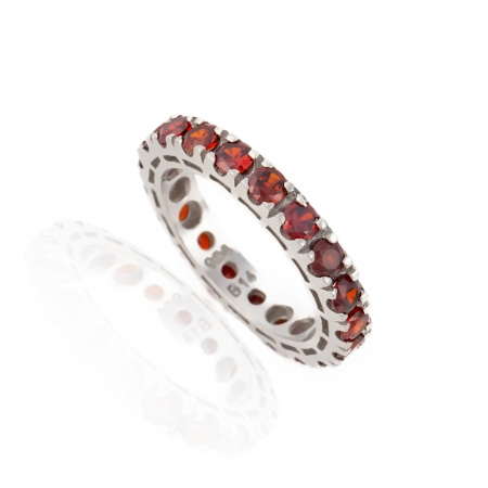 Inel Tennis din Argint 925, Eleganță Subtilă și Personalizare, 3.25g, Design Modern și Versatil [3]