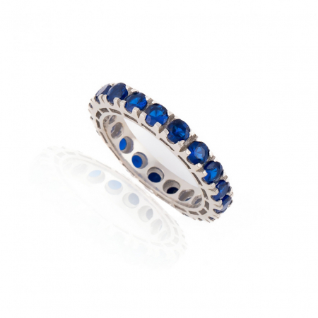 Inel Tennis din Argint 925, Eleganță Subtilă și Personalizare, 3.25g, Design Modern și Versatil [4]