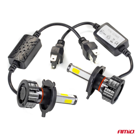 Set LED COB 2Side H4 pentru competiții auto și off-road – Lumini eficiente, fiabile, neomologate, pentru utilizare sportivă [5]