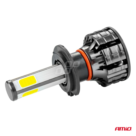 Set LED COB 2Side H7 pentru competiții auto și off-road – Lumini eficiente, racire activă, neomologate pentru drumuri publice [2]