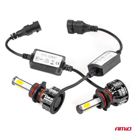 Instalație LED COB 2Side AMiO HB4 pentru competiții auto/off-road – Lumini eficiente, fiabile, pentru sport și off-road [4]
