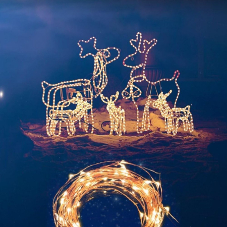 Instalatie luminoasa de Craciun cu Telecomanda si Temporizator 300 LED-uri Alimentare USB 30 m Multicolor – IoArtify.ro [4]