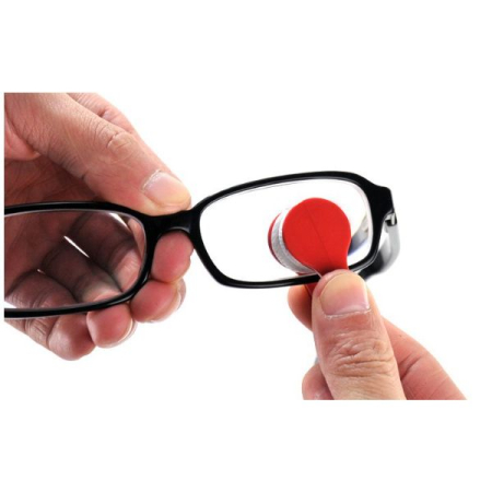 Instrument revoluționar pentru curățarea lentilelor de ochelari, microfibră, compact și portabil [5]