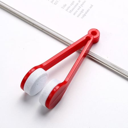 Instrument revoluționar pentru curățarea lentilelor de ochelari, microfibră, compact și portabil [1]