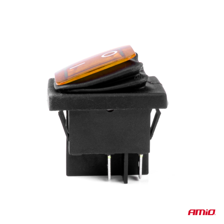 Intrerupator Auto Waterproof On/Off 12/24V, Iluminat Galben, Durabil, Pentru ATV, SSV, Off-Road [2]