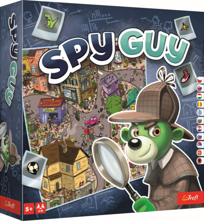 JOCURI SI JUCARII - Joc Trefl Spy Guy cu 50 de piese puzzle din carton rezistent - IoArtify.ro