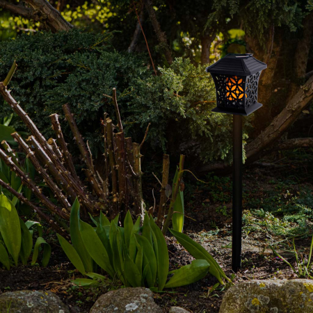 Lampa solara de exterior COMBO cu 12 LED-uri si montaj la sol sau perete – IoArtify.ro [2]