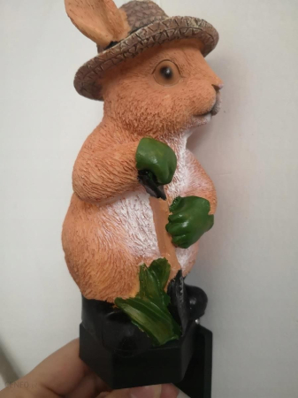 Lampa Solara LED Model Iepure Multicolor IP 67 43 cm – IoArtify.ro [3]