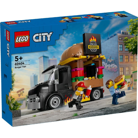 JOCURI SI JUCARII - Lego City Toneta de Burgeri 60404 set construcție 215 piese - IoArtify.ro