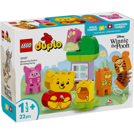 JOCURI SI JUCARII - Lego Duplo Petrecerea de Ziua de Nastere a Lui Winnie de Plus 10457 set 37 piese - IoArtify.ro
