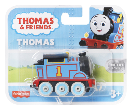 JOCURI SI JUCARII - Thomas Locomotiva Push Along Thomas cu tracțiune manuală - IoArtify.ro