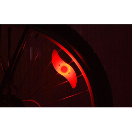 Lumini LED Bicicleta - Lumina LED pentru bicicletă, roșu, siguranță și vizibilitate sporită pe șosea