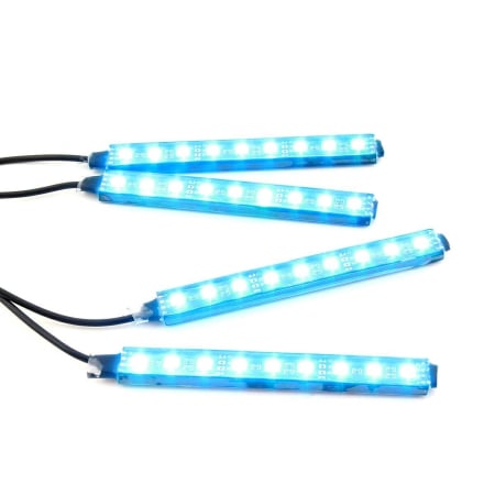 Iluminare LED RGB pentru interior/exterior cu Bluetooth, control telefon, 36 LED-uri, 12cm, rezistent la apă [7]