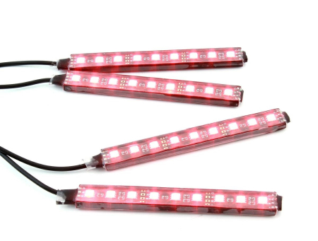 Lumini UnderCar LED RGB 12cm cu Bluetooth pentru interior sau exterior ZD65B – IoArtify.ro [5]